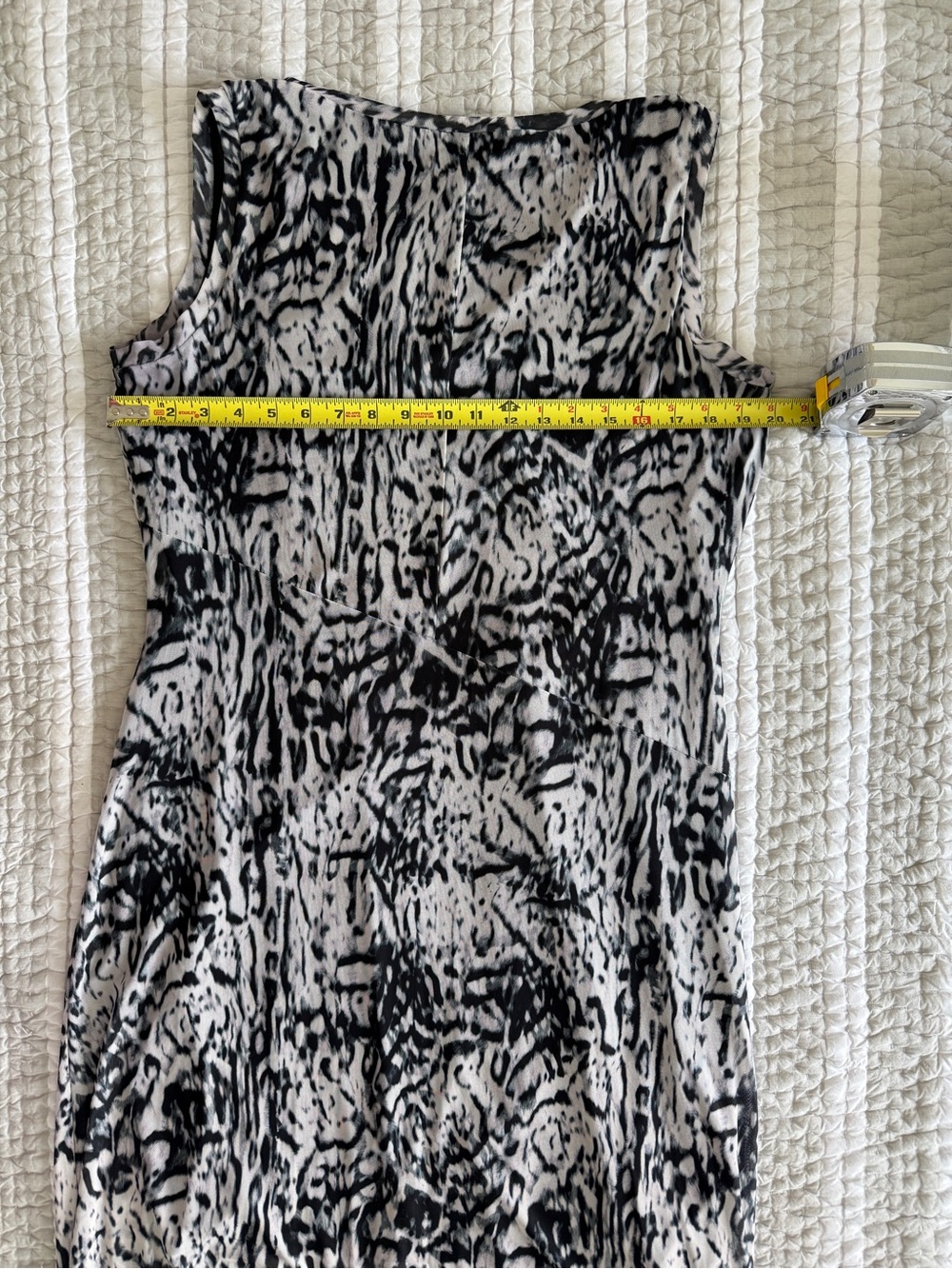 Tribal Maxi Dress, Size Large - Picture 5 of 6